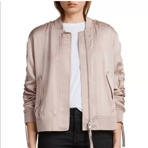 all saints bomber jacket